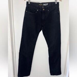 Stanley Workwear Men’s Stretch Flex Technology Black Denim Jeans 30 X 30 Or Teen